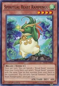 Spiritual Beast Rampengu SECE-EN029 card from Secrets of Eternity