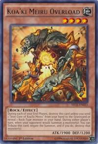 Koa'ki Meiru Overload SECE-EN033 card from Secrets of Eternity