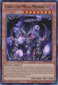 Caius the Mega Monarch SECE-EN035 card from Secrets of Eternity