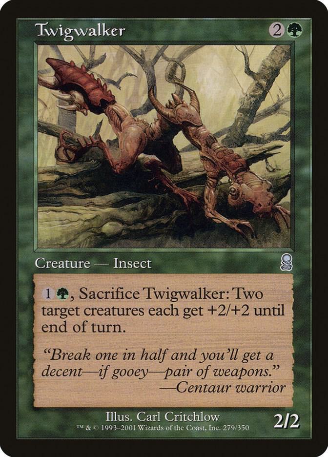 Twigwalker 279 card from Odyssey