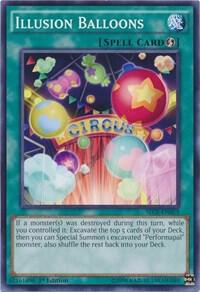 Illusion Balloons SECE-EN053 card from Secrets of Eternity