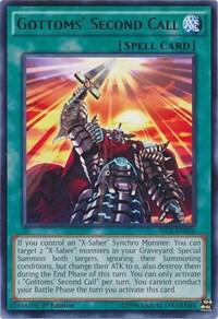 Gottoms' Second Call SECE-EN056 card from Secrets of Eternity