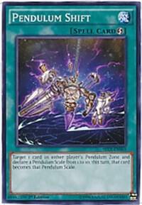 Pendulum Shift SECE-EN065 card from Secrets of Eternity