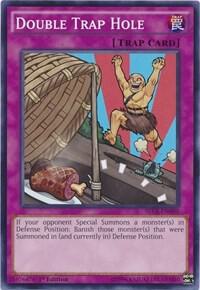 Double Trap Hole SECE-EN080 card from Secrets of Eternity