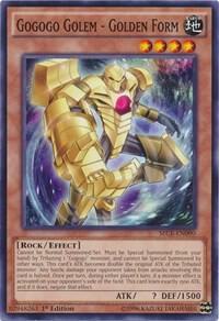 Gogogo Golem - Golden Form SECE-EN090 card from Secrets of Eternity