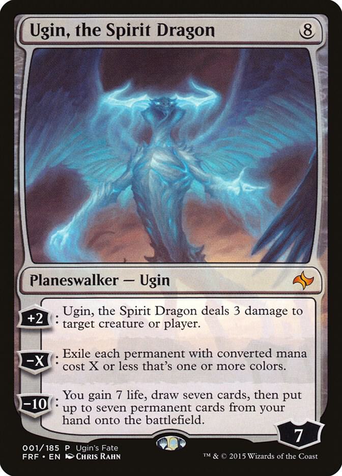 Ugin, the Spirit Dragon 1 card from Ugin's Fate Promos
