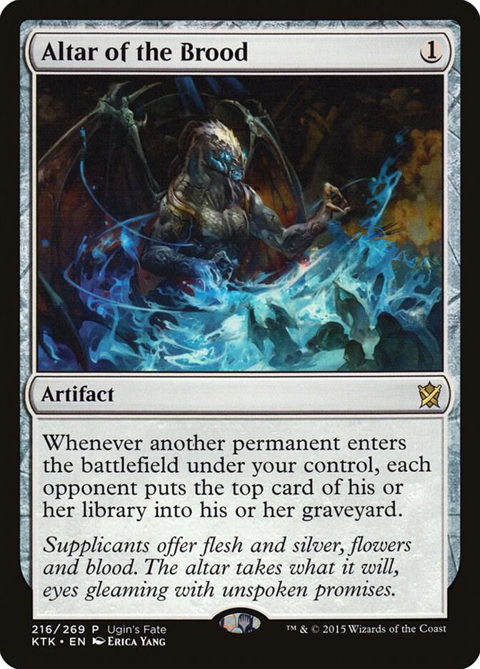 Altar of the Brood 216 card from Ugin's Fate Promos