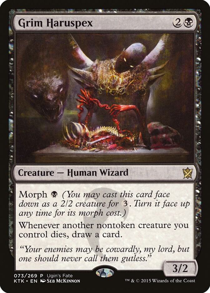 Grim Haruspex 73 card from Ugin's Fate Promos