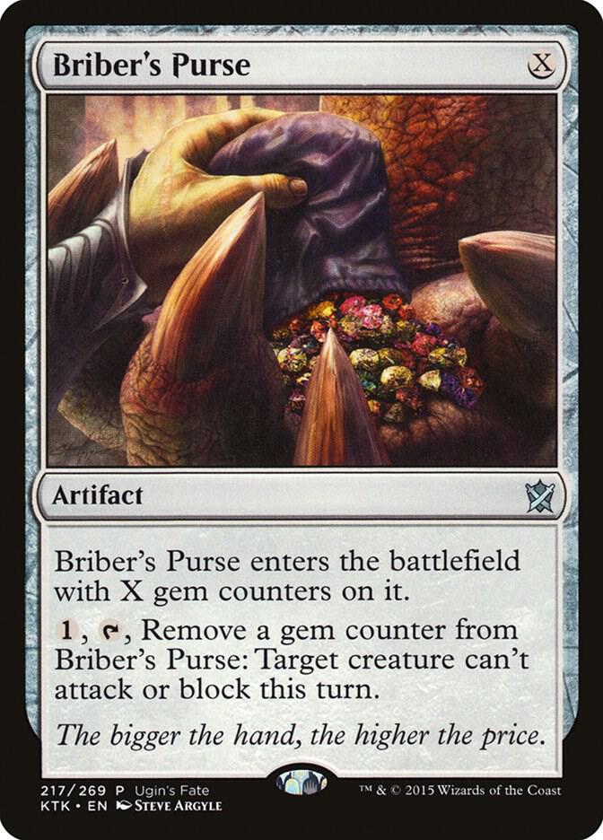 Briber's Purse 217 card from Ugin's Fate Promos