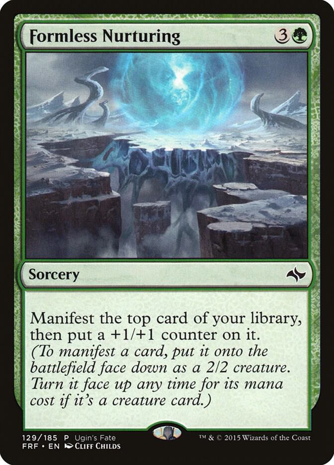 Formless Nurturing 129 card from Ugin's Fate Promos