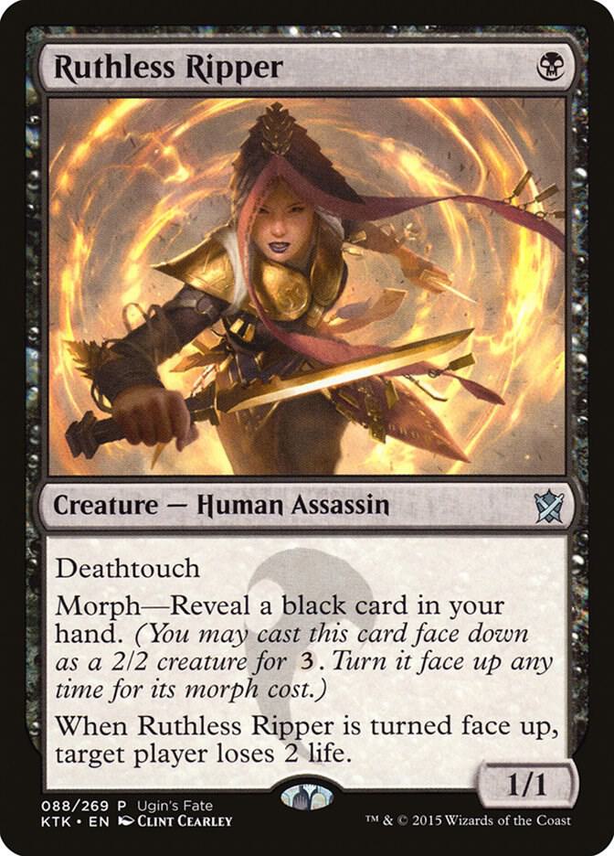 Ruthless Ripper 88 card from Ugin's Fate Promos