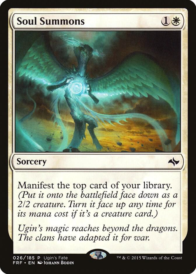 Soul Summons 26 card from Ugin's Fate Promos