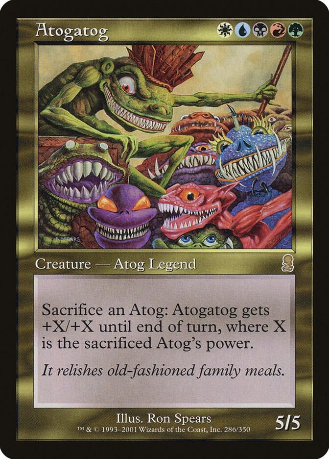 Atogatog 286 card from Odyssey
