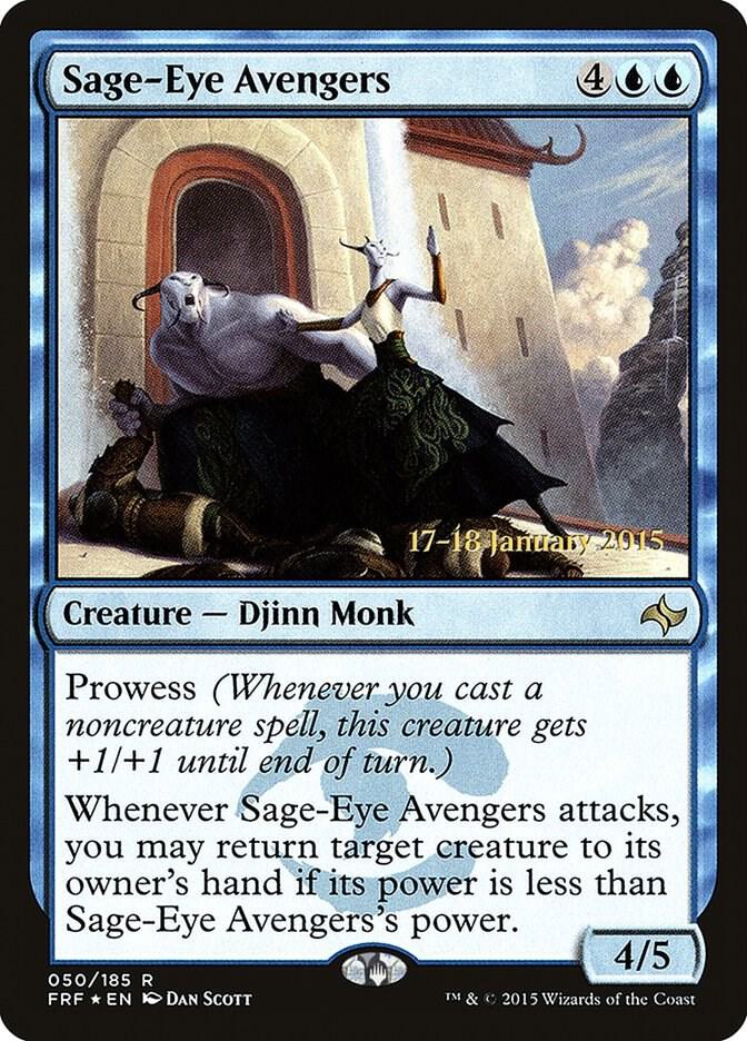 Sage-Eye Avengers 50 card from Prerelease Cards
