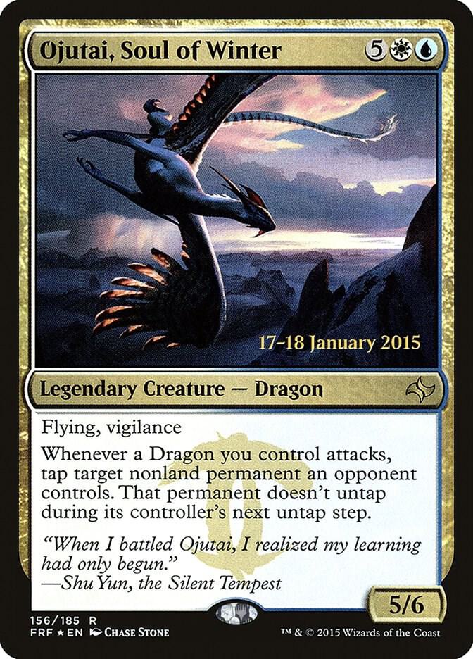 Ojutai, Soul of Winter 156 card from Prerelease Cards