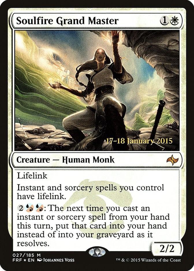 Soulfire Grand Master 27 card from Prerelease Cards