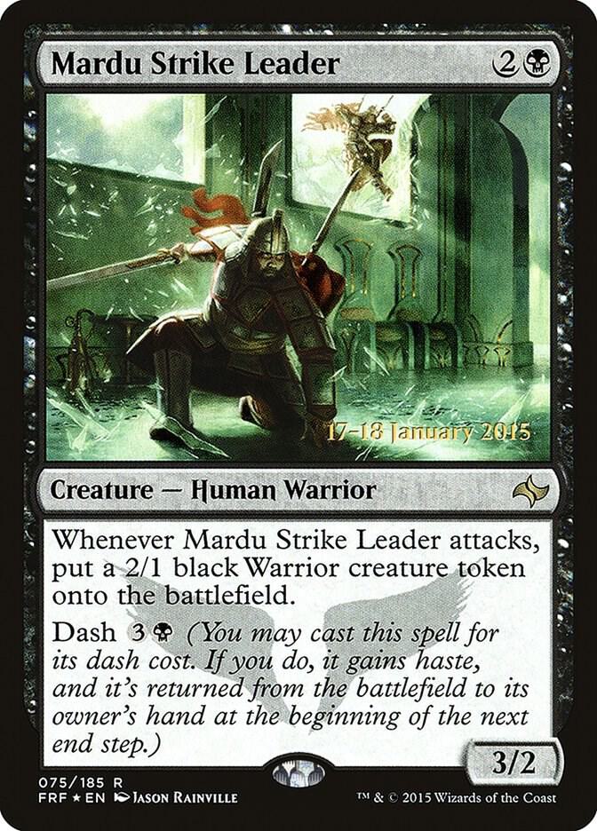 Mardu Strike Leader 75 card from Prerelease Cards