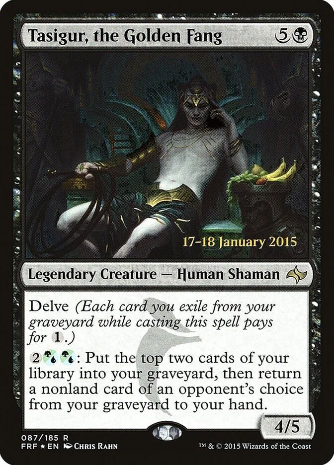 Tasigur, the Golden Fang 87 card from Prerelease Cards