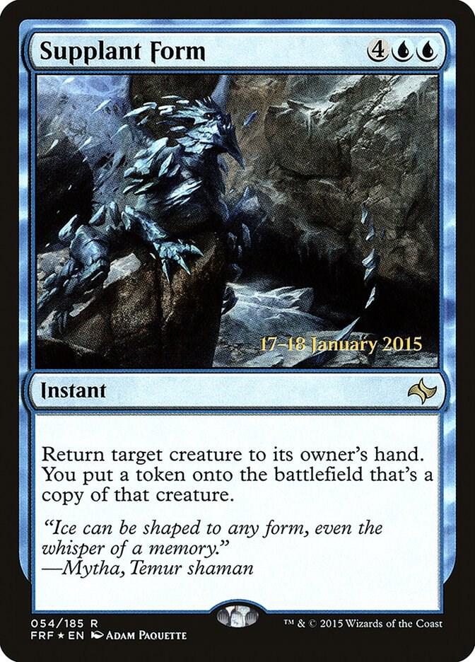 Supplant Form 54 card from Prerelease Cards