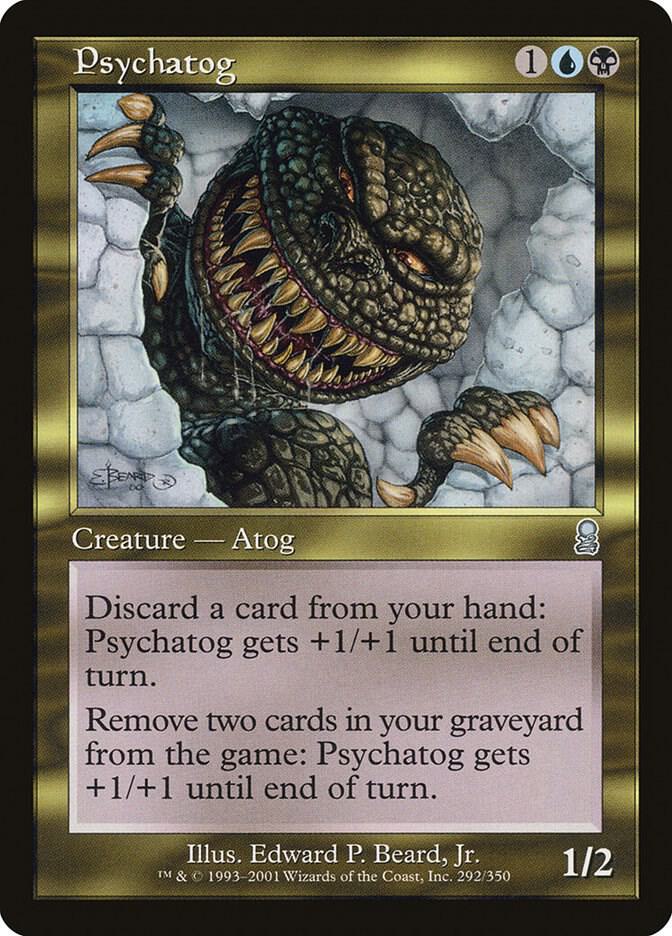 Psychatog 292 card from Odyssey