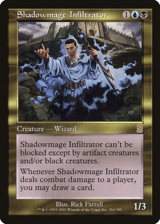 Shadowmage Infiltrator 294 card from Odyssey