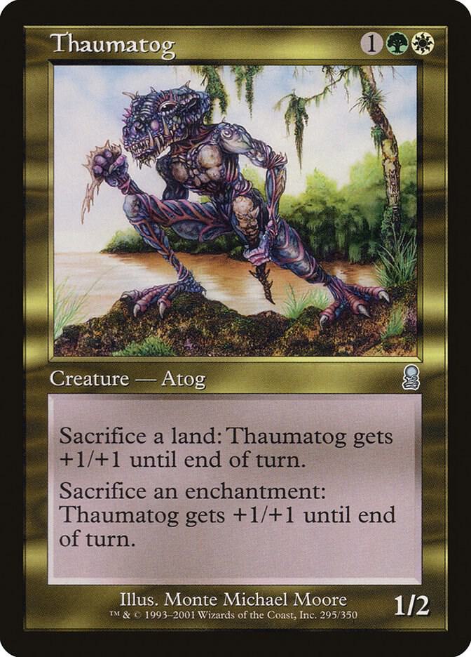 Thaumatog 295 card from Odyssey