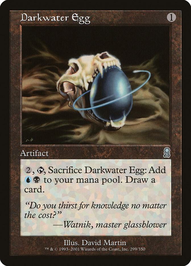 Darkwater Egg 299 card from Odyssey