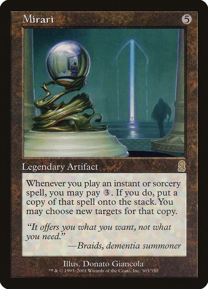 Mirari 303 card from Odyssey