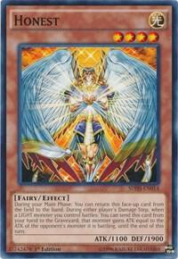 Honest SDHS-EN014 card from Structure Deck: HERO Strike