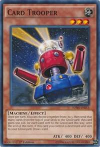 Card Trooper SDHS-EN015 card from Structure Deck: HERO Strike