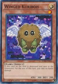 Winged Kuriboh SDHS-EN016 card from Structure Deck: HERO Strike