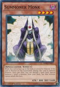 Summoner Monk SDHS-EN017 card from Structure Deck: HERO Strike