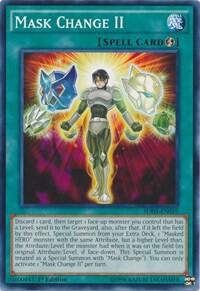Mask Change II SDHS-EN019 card from Structure Deck: HERO Strike