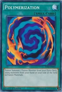 Polymerization SDHS-EN023 card from Structure Deck: HERO Strike