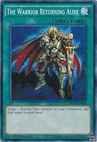 The Warrior Returning Alive SDHS-EN033 card from Structure Deck: HERO Strike