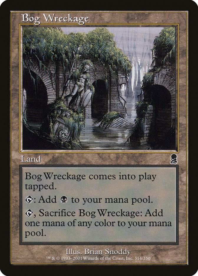 Bog Wreckage 314 card from Odyssey