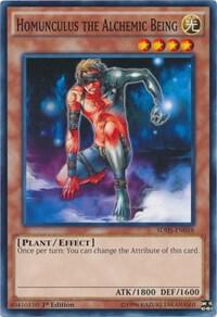 Homunculus the Alchemic Being SDHS-EN018 card from Structure Deck: HERO Strike