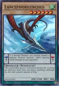 Lancephorhynchus (SE) NECH-ENS01 card from The New Challengers