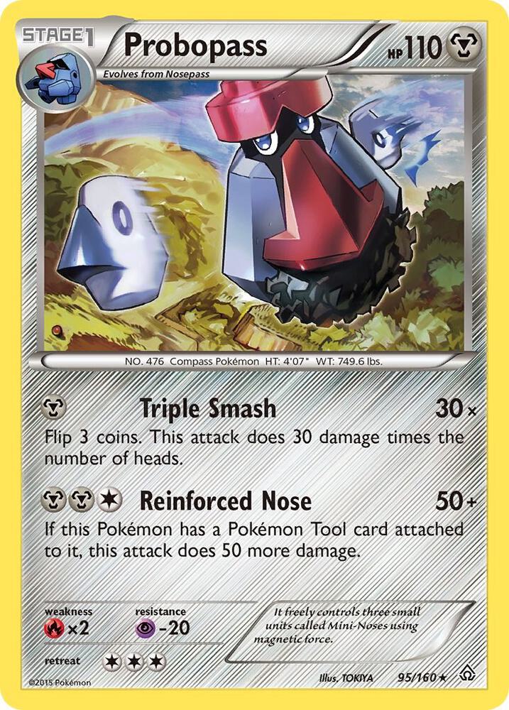 Probopass 95/160 card from XY - Primal Clash