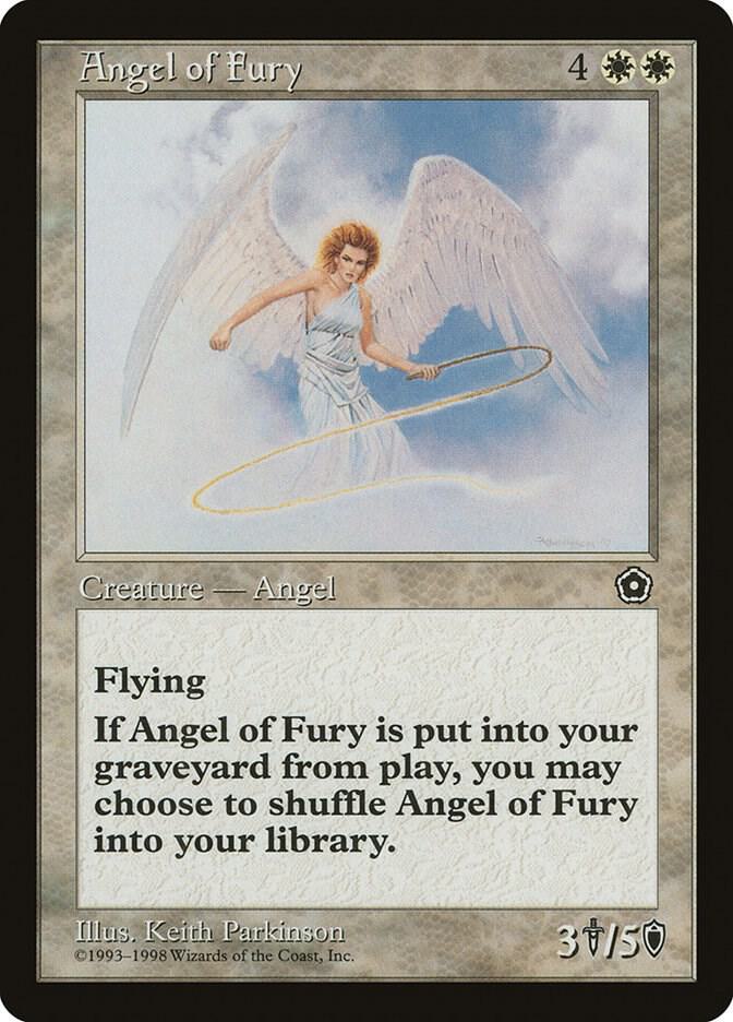 Angel of Fury card from Portal Second Age