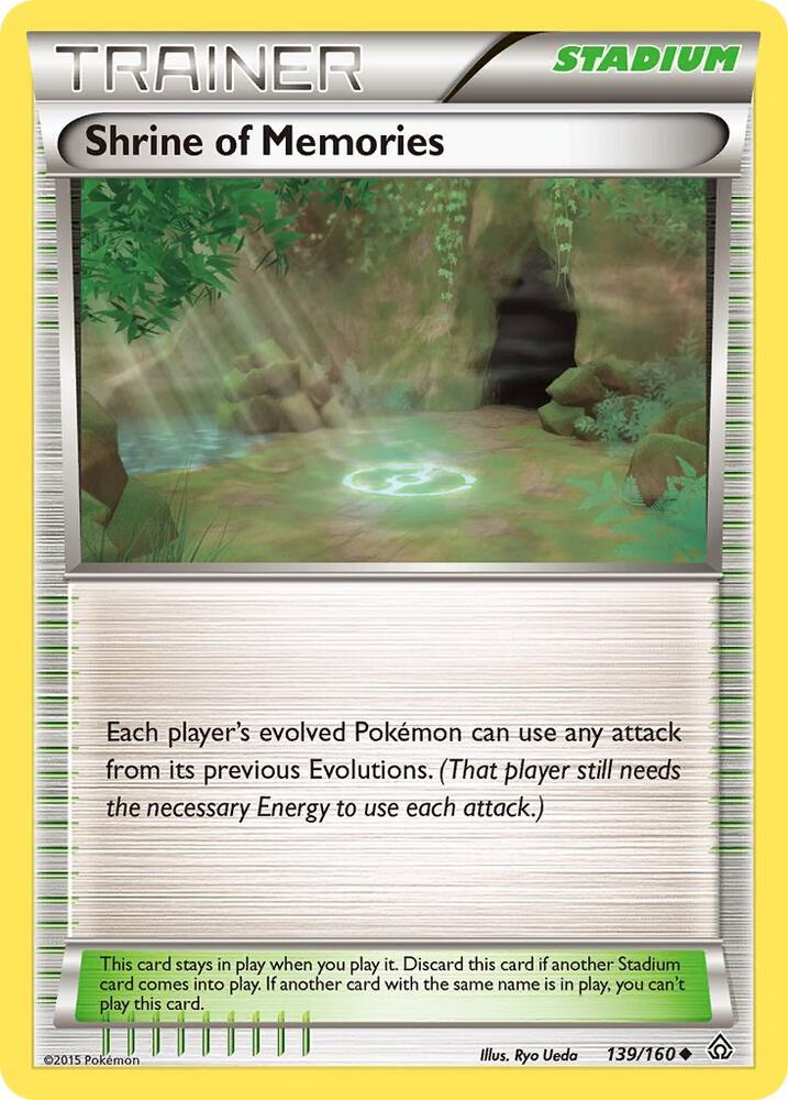 Shrine of Memories 139/160 card from XY - Primal Clash