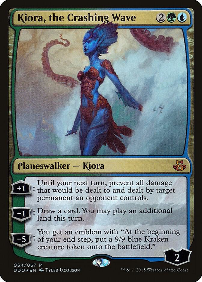 Kiora, the Crashing Wave 34 card from Duel Decks: Elspeth vs. Kiora