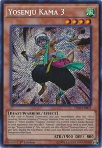 Yosenju Kama 3 THSF-EN005 card from The Secret Forces