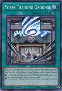 Yosen Training Grounds THSF-EN008 card from The Secret Forces