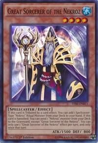Great Sorcerer of the Nekroz THSF-EN011 card from The Secret Forces