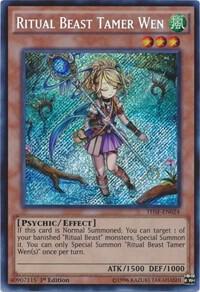Ritual Beast Tamer Wen THSF-EN024 card from The Secret Forces