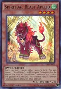 Spiritual Beast Apelio THSF-EN025 card from The Secret Forces