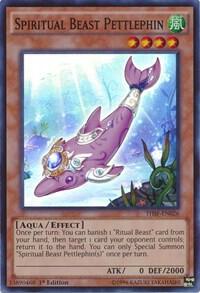 Spiritual Beast Pettlephin THSF-EN026 card from The Secret Forces