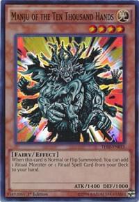 Manju of the Ten Thousand Hands THSF-EN033 card from The Secret Forces