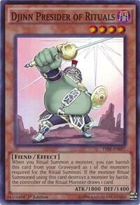 Djinn Presider of Rituals THSF-EN037 card from The Secret Forces